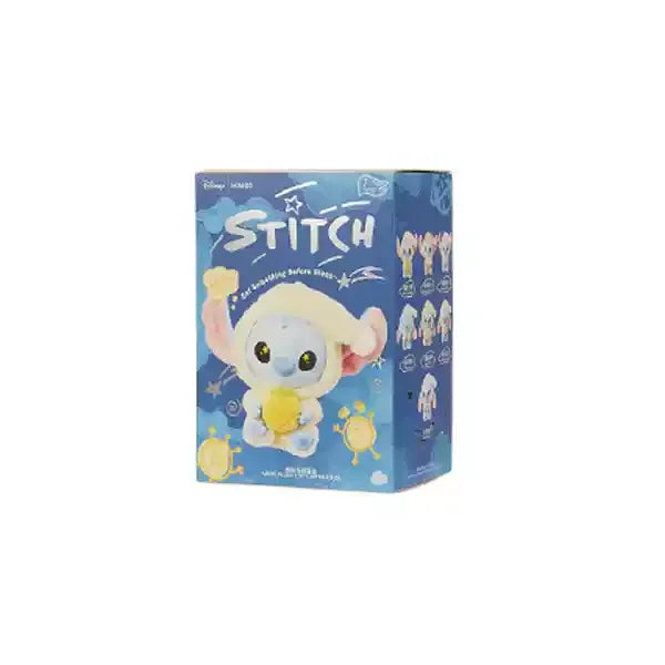 Blind Box-Stitch Eat Something Before Sleep Series Blind Box Plush Vinyl Toys Cute Doll Replica Mystery Box Bag Pendant Decor Gift