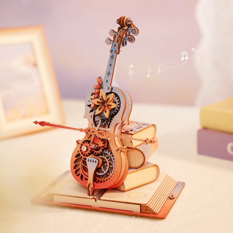 Rokr [Symphony of Gorgeous Dreams] Mechanical Music Box Pre-colored Design Gift for Family Kids BuildToy