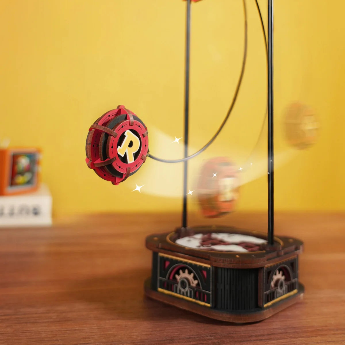 Rokr [Sky Captain] DIY Pendulum for Desk Decoration Gifts for Kids Colleague Creative Building Blocks