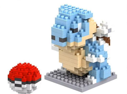 Pokémon [Blastoise] Mini Building Blocks Model | DIY Plastic Brick Puzzle Model Toy