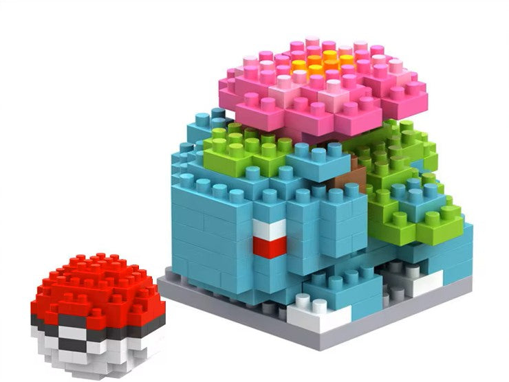 Pokémon [Venusaur] Mini Building Blocks Model | DIY Plastic Brick Puzzle Model Toy