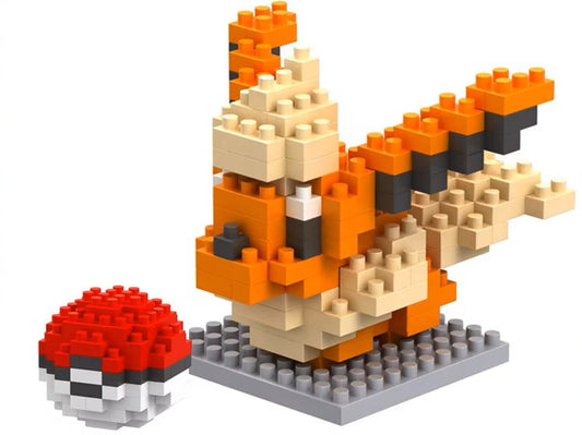 Pokémon [Flareon] Mini Building Blocks Model | DIY Plastic Brick Puzzle Model Toy