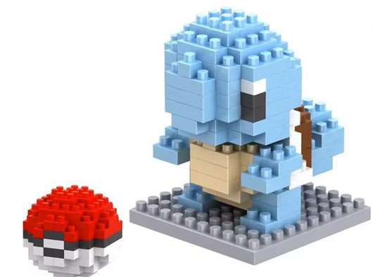 Pokémon [Squirtle] Mini Building Blocks Model | DIY Plastic Brick Puzzle Model Toy