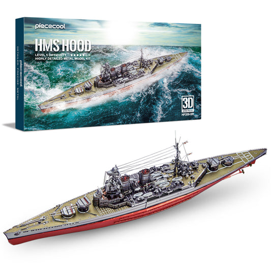 [HMS Hood] Metal Model Kits Birthday Gift Adult Puzzle Educational Model