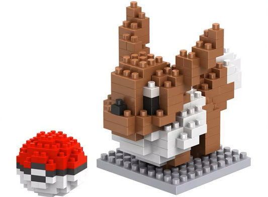 Pokémon [Eevee] Mini Building Blocks Model | DIY Plastic Brick Puzzle Model Toy