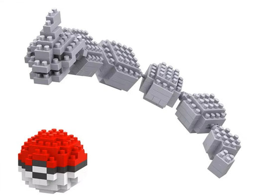 Pokémon [Onix] Mini Building Blocks Model | DIY Plastic Brick Puzzle Model Toy