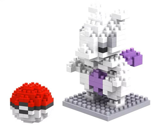 Pokémon [Mewtwo] Mini Building Blocks Model | DIY Plastic Brick Puzzle Model Toy