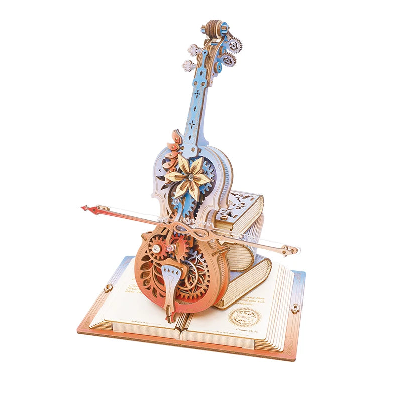 Rokr [Symphony of Gorgeous Dreams] Mechanical Music Box Pre-colored Design Gift for Family Kids BuildToy